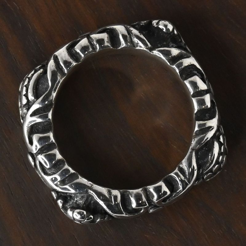 【研磨済】ROYAL ORDER シルバー リング 14号 SILVER925 ロイヤルオーダー 指輪 クラウン