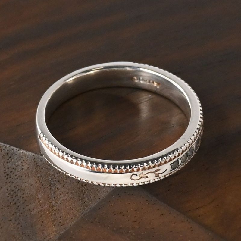 【研磨済】 canal 4℃ Disney 美女と野獣 リング 11号 Silver925 シルバー カナルヨンドシー