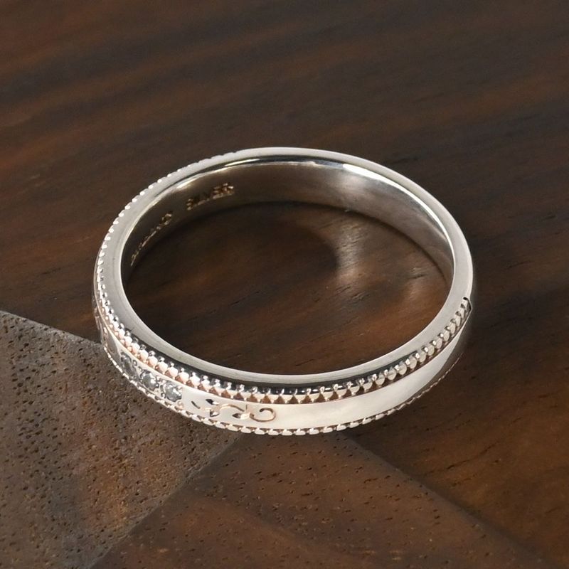 【研磨済】 canal 4℃ Disney 美女と野獣 リング 11号 Silver925 シルバー カナルヨンドシー