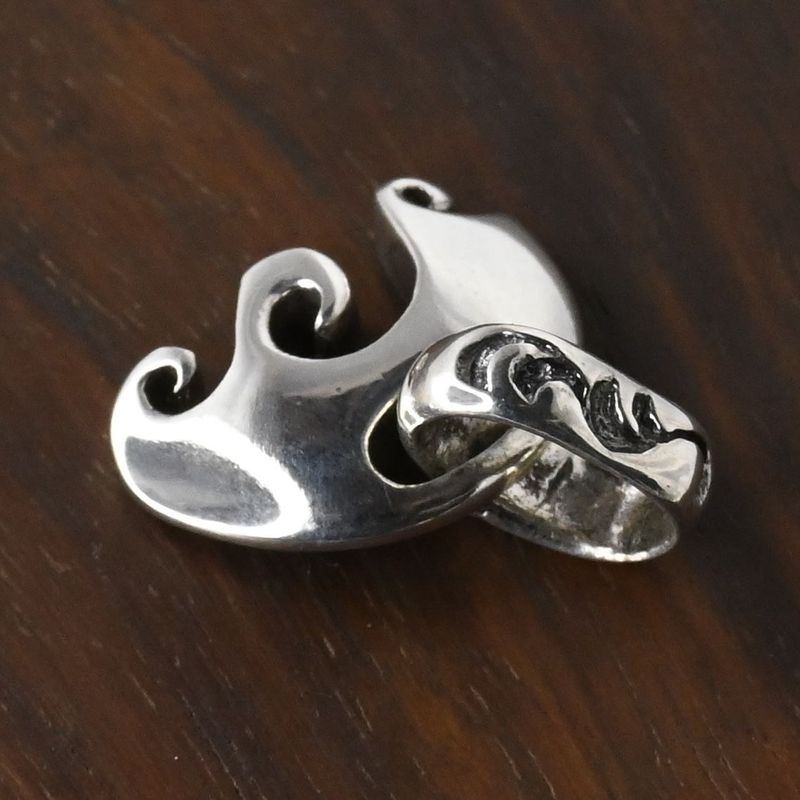 【研磨済】SAAD シルバー950 ペンダントトップ ネックレスチャーム