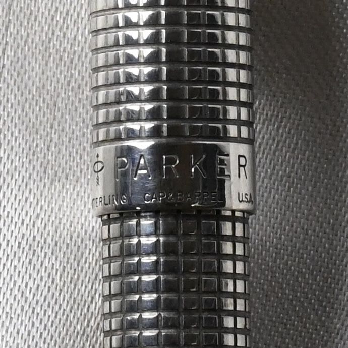 【研磨済】 PARKER ボールペン ジェットストリーム芯  スターリングシルバー