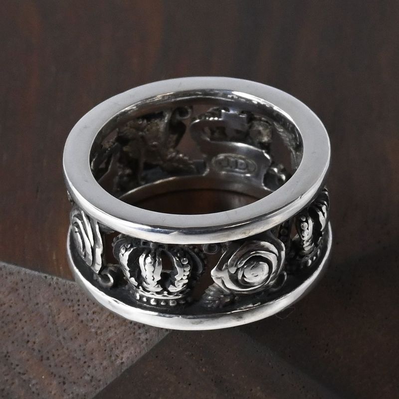 【研磨済】 JUSTIN DAVIS MY LOVE リング 8号 ジャスティンデイビス SRJ210 指輪 シルバー925