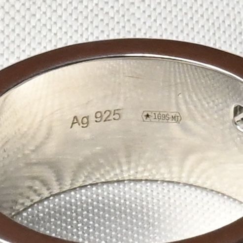 【研磨済】GUCCI ブランデッド カットアウトG リング 10号 グッチ ピンキーリング 指輪 美品