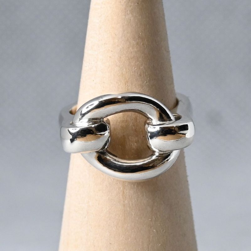 【新品仕上げ】美品 STAR JEWELRY リング 指輪 11号 シルバー925