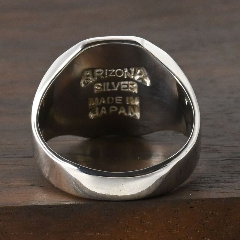 【研磨済】 ARIZONA FREEDOM シルバー リング 唐草 R-94 10.5号 silver925