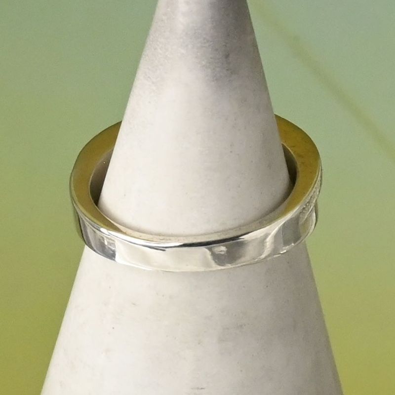 【研磨済】STAR JEWELRY シルバー リング 指輪 4号 シルバー925