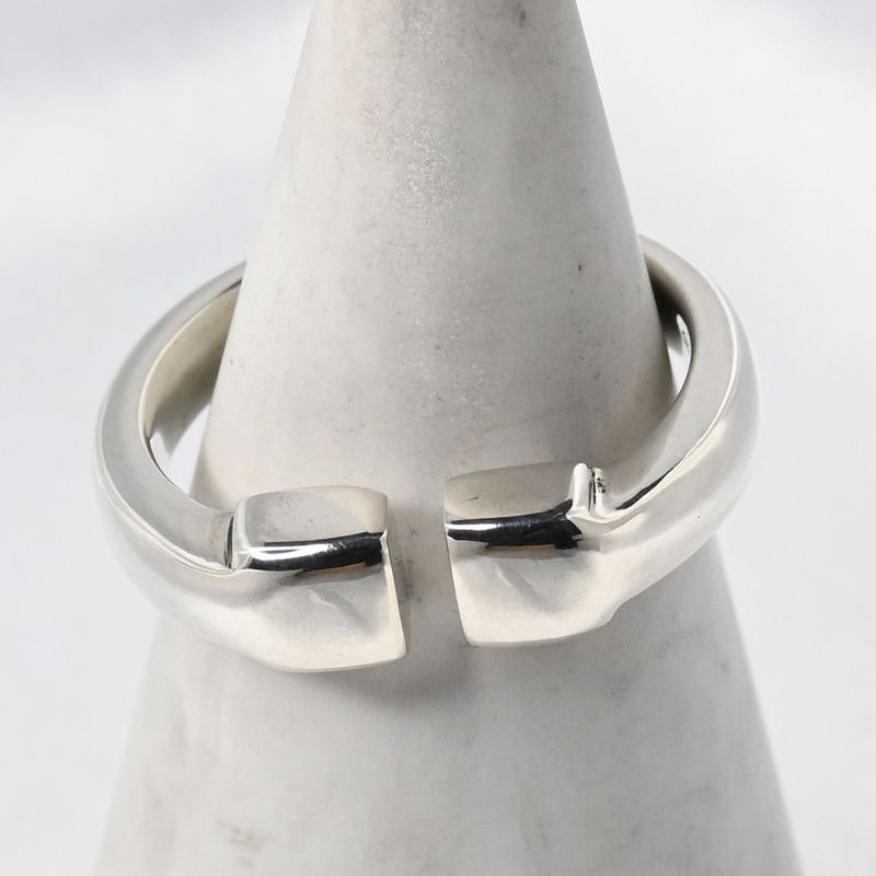 【新品仕上げ】美品 GUCCI リング 10号 Ag925 グッチ 指輪