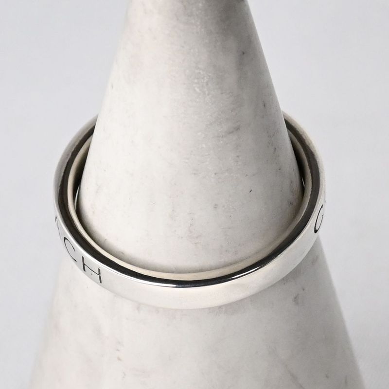 【研磨済】美品 COACH コーチ リング 指輪 シルバー925 14号