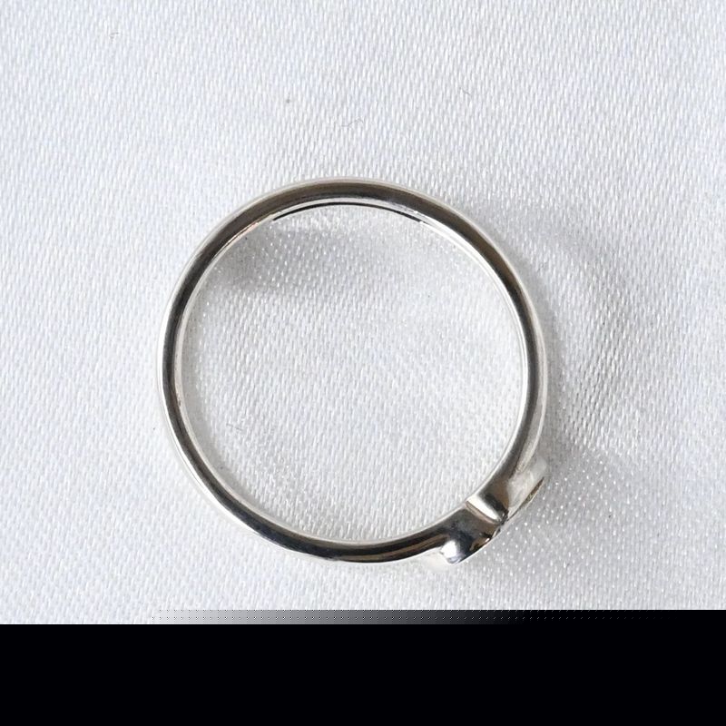 【研磨済】 GUCCI インターロッキング リング スリム 11号 指輪 Ag925