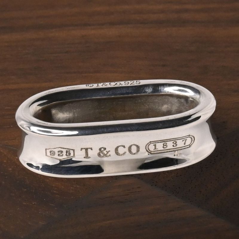 【研磨済】Tiffany & Co. ナロー ペンダントトップ  ティファニー シルバー925