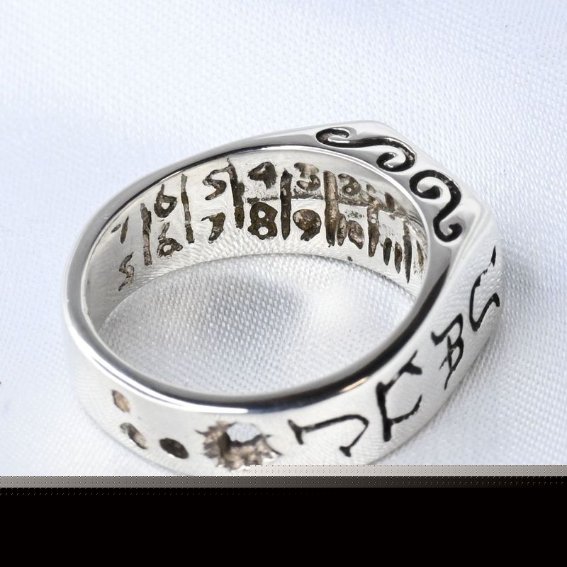 【研磨済】カルペディエム リング 18号 シルバー925