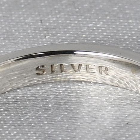 【研磨済】THE KISS リング 指輪 SILVER 9号