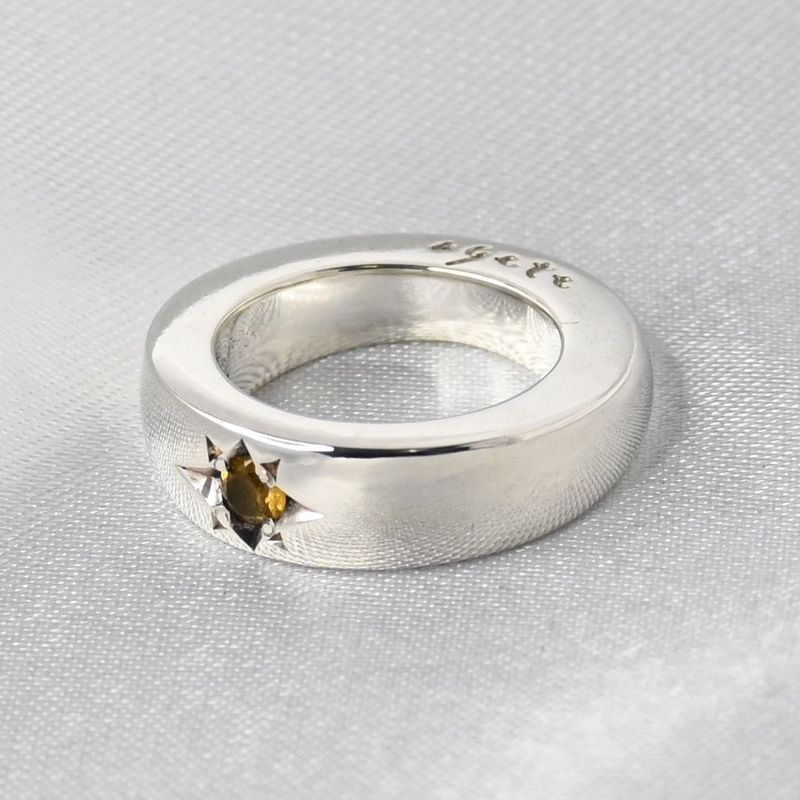 【新品仕上げ】美品 agete ピンキーリング 指輪 シルバー925 3号 アガット