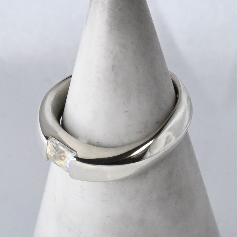 【研磨済】美品 4℃ リング 8号  シルバー925 ヨンドシー 指輪