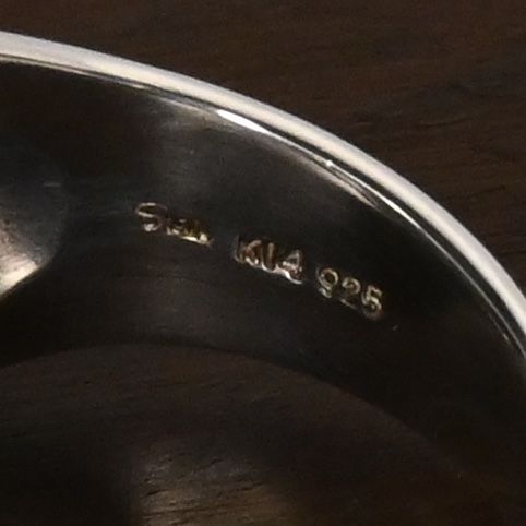 【新品仕上げ】STAR JEWELRY silver925 k14 リング 11号 水瓶座 スタージュエリー