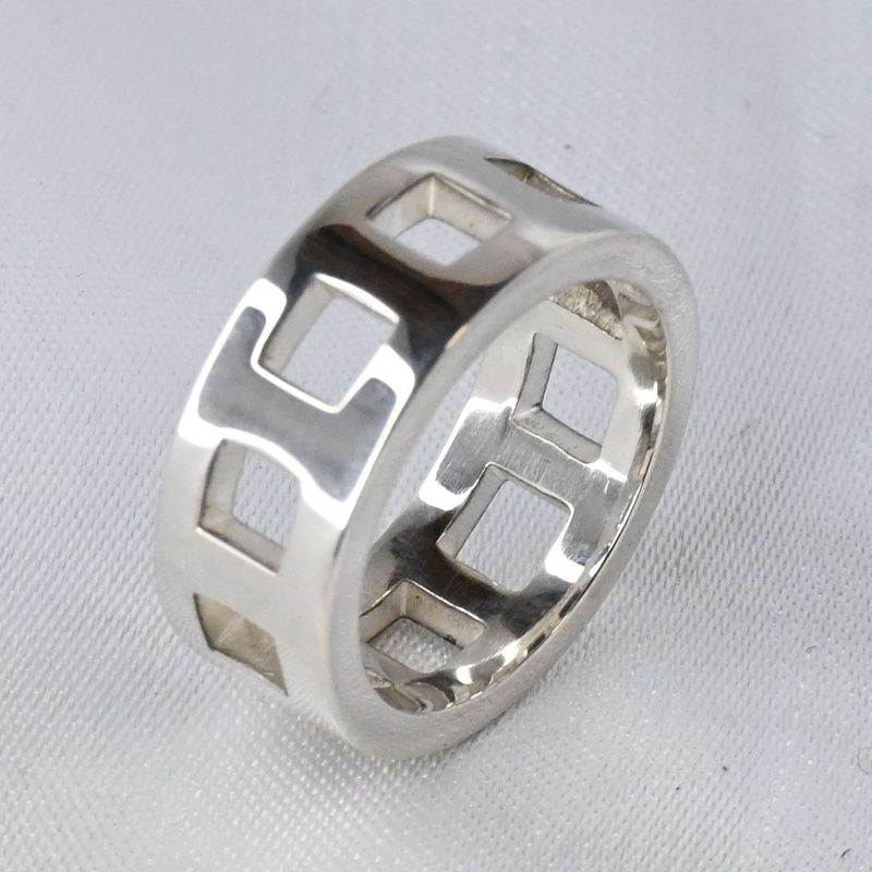 【おまとめ専用ページ】【研磨済】 GUCCI シルバー リング 8号 Ag925 グッチ 指輪