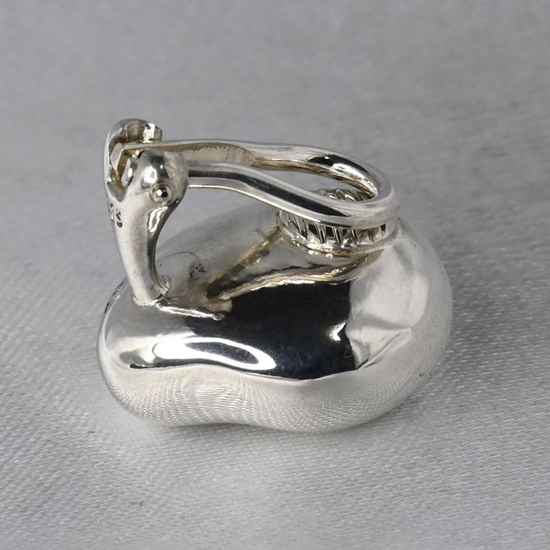 【新品仕上げ】ティファニー ビーン シルバー イヤリング シルバー925