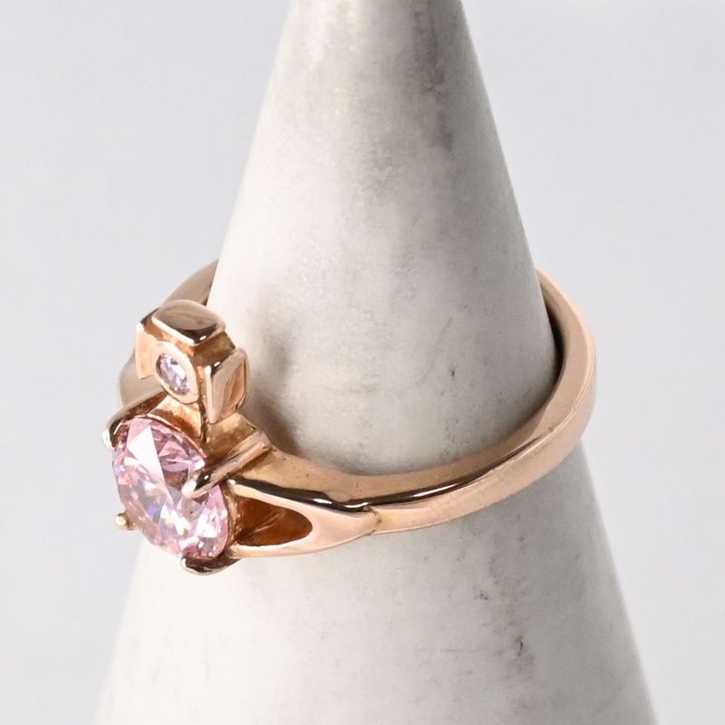 Vivienne Westwood REINA PETITE リング ピンクゴールド サイズXXS 5号 ヴィヴィアンウエストウッド レイナ 指輪