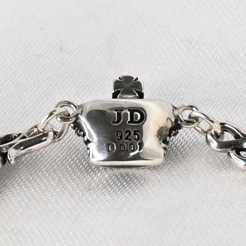 【研磨済】 JUSTIN DAVIS INVICTUS ブレスレット ダイヤモンド Sサイズ SBJ791 ジャスティンデイビス シルバー925