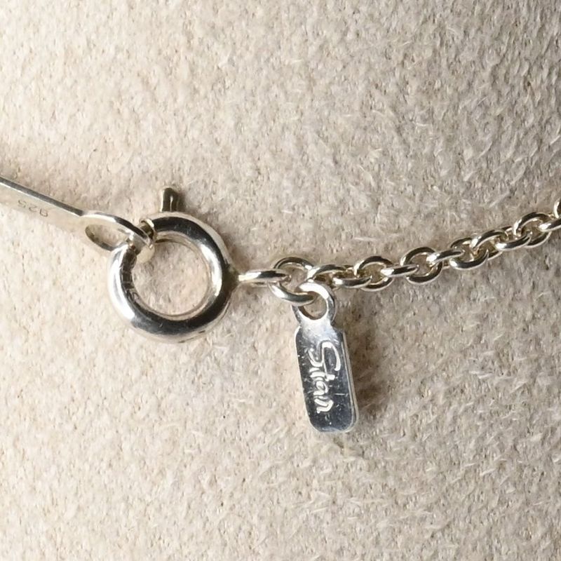 【研磨済】STAR JEWELRY ネックレス シルバー925 チェーン40cm スタージュエリー