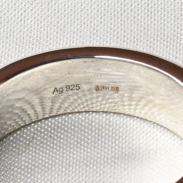 【研磨済】GUCCI ゴースト リング 17号 Ag925 美品 指輪 グッチ