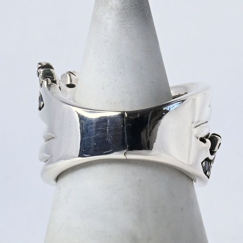 【研磨済】 JUSTIN DAVIS TWIST OF FATE リング SRJ692 13号 ジャスティンデイビス 指輪 シルバー925