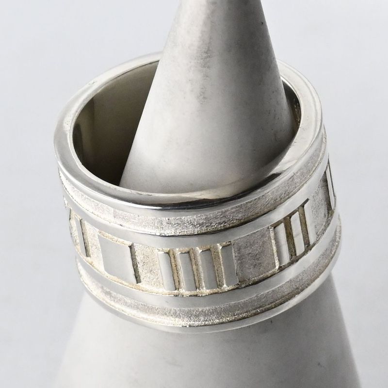 【新品仕上げ】TIFFANY＆Co. ワイド アトラス リング 9号 ティファニー 指輪