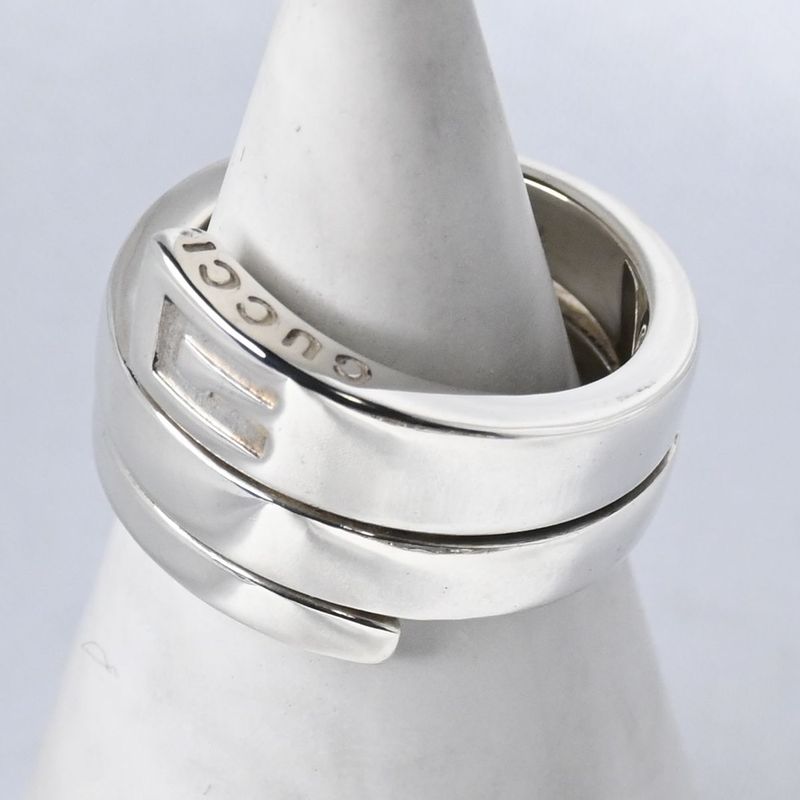 【研磨済】美品 GUCCI スネーク リング 指輪 SV925 Ag925 グッチ サイズ11