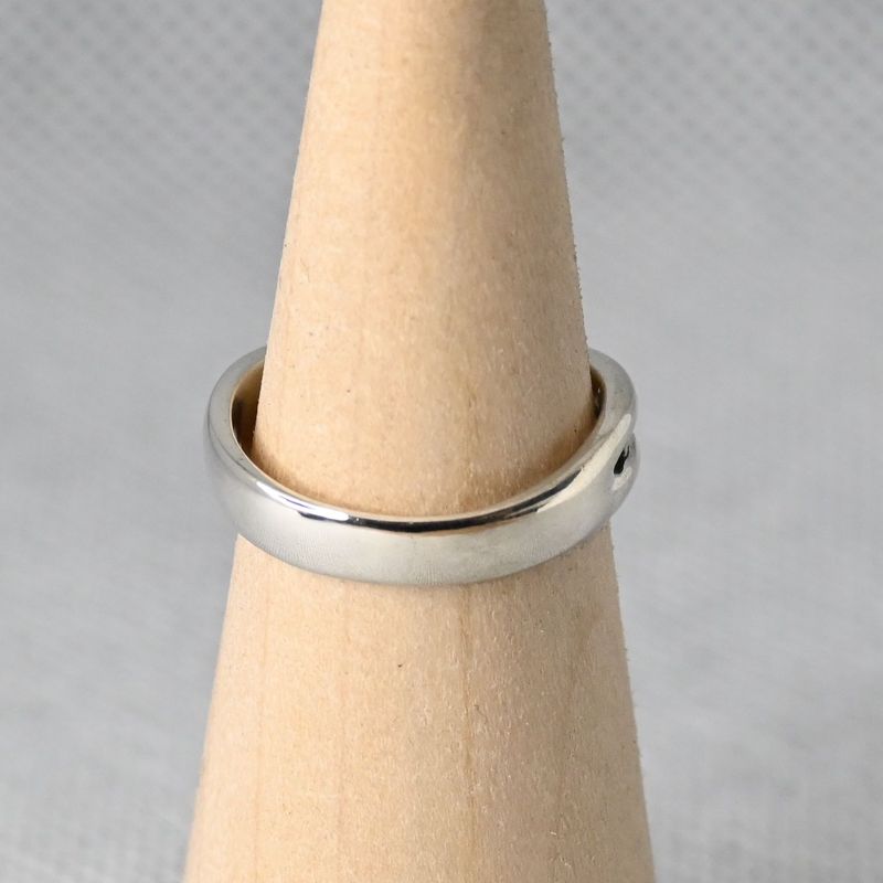 【新品仕上げ】美品 TRUSSARDI リング 10号 シルバー925 k18