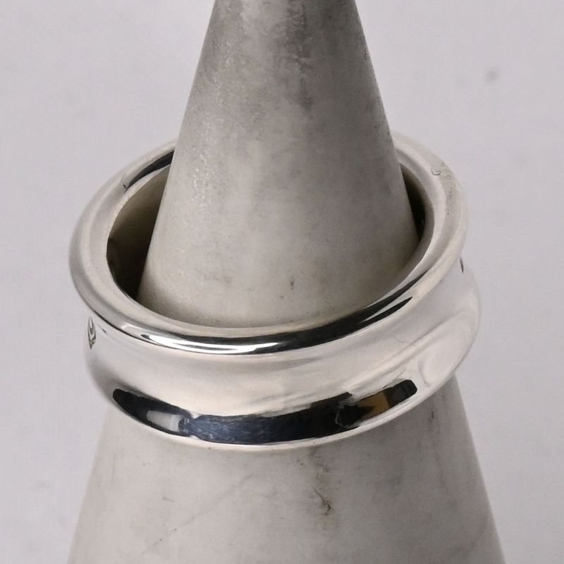 【研磨済】TIFFANY＆Co. ナロー リング 7号 ティファニー 指輪