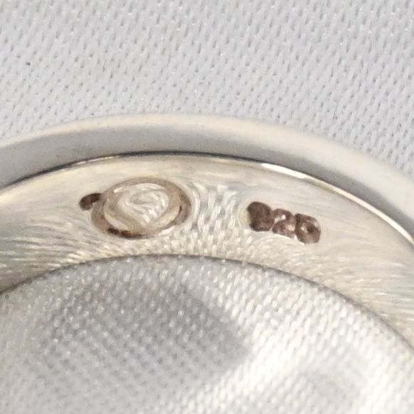 【研磨済】Velvet Lounge メイジー リング ホワイト 11号 v-vlr002-we 指輪 シルバー925 ヴェルヴェットラウンジ