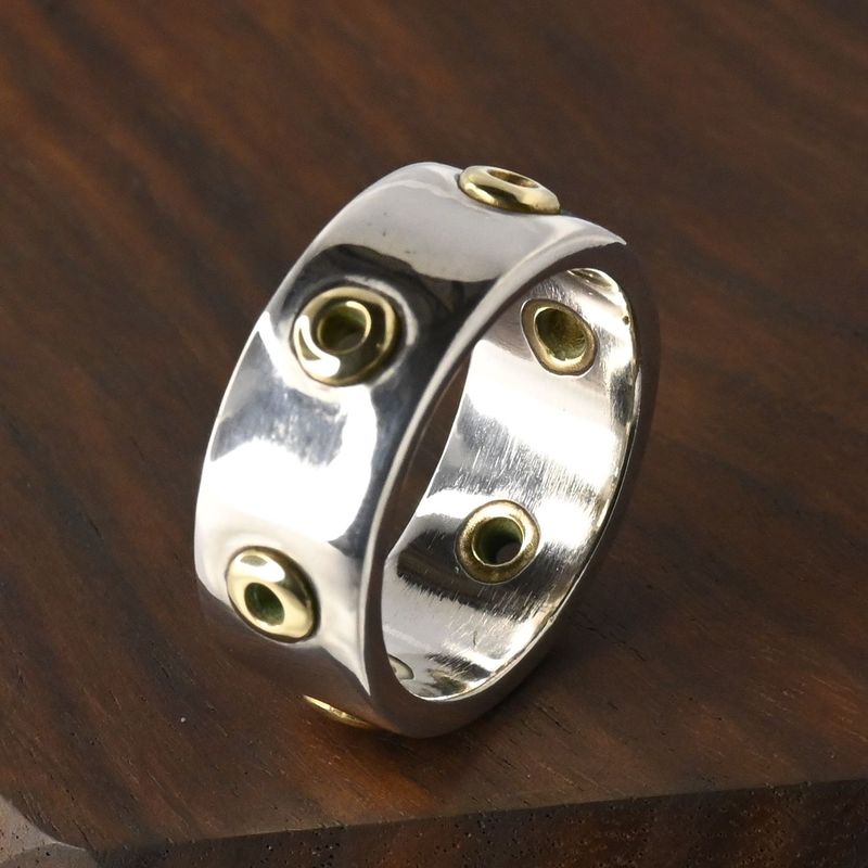 【研磨済】美品 COACH シルバー925 リング 17号 コーチ 指輪