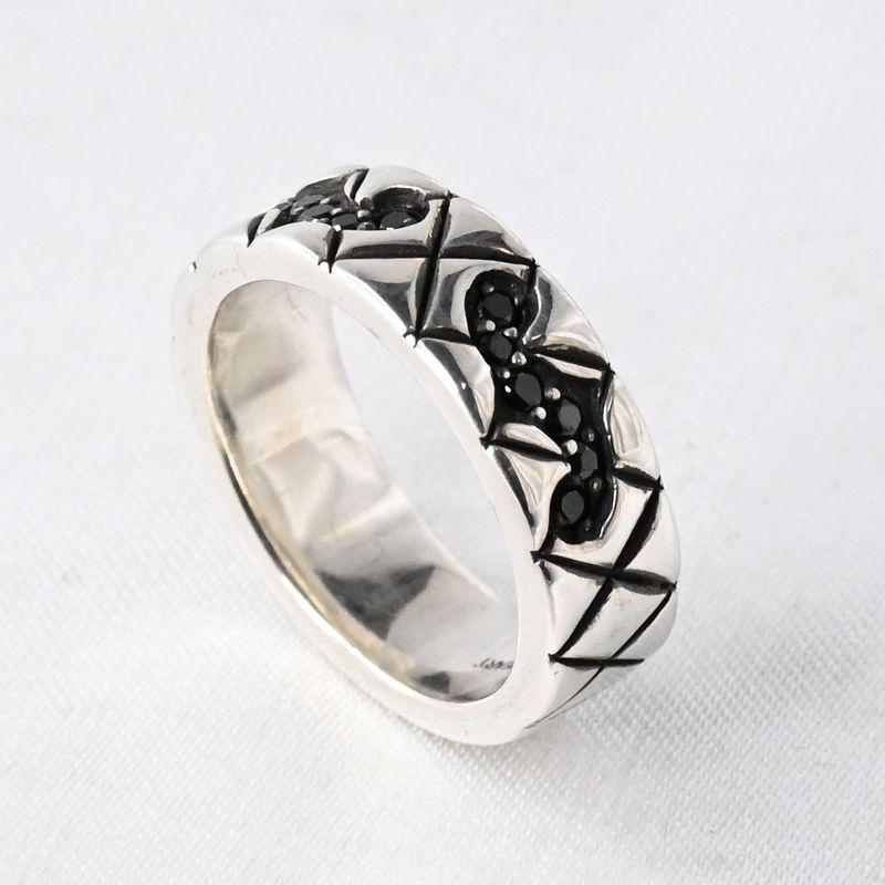 【研磨済】LION HEART リング シルバー925 15号 ライオンハート