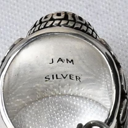 【研磨済】JAM HOME MADE ネックレス ベビー 0010 ハイブリッド カレッジリング silver925 ジャムホームメイド