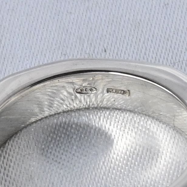 【新品仕上げ】美品 90’s オールドグッチ GUCCI オクタゴン ナット リング 指輪 12.5号 Ag925