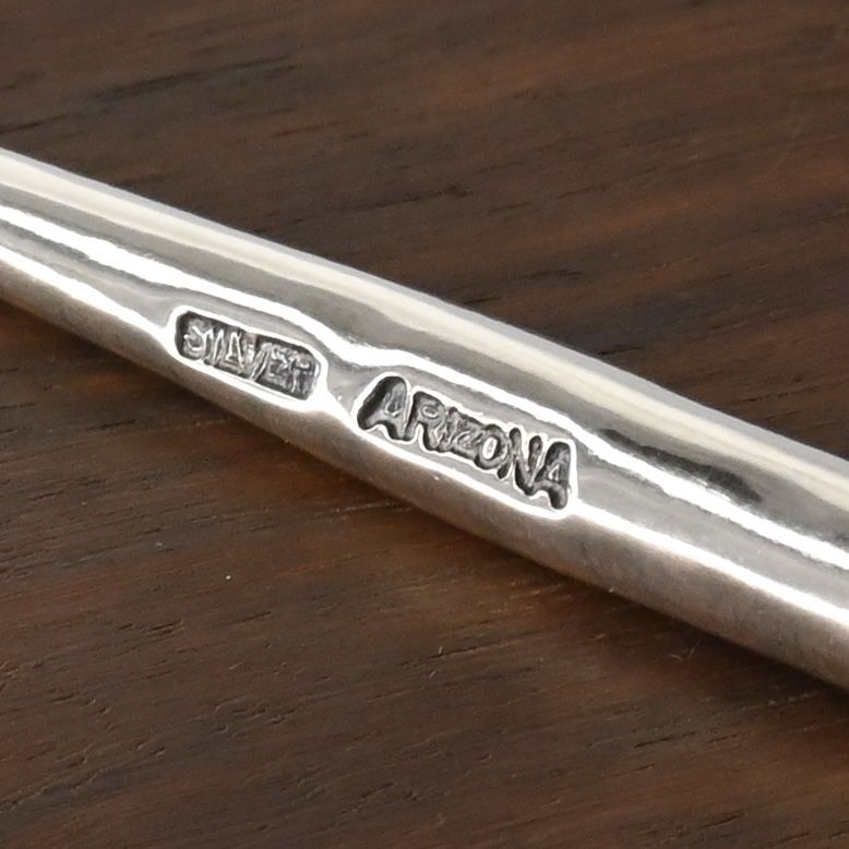 【研磨済】 ARIZONA FREEDOM ネイルトップ シルバー 太陽神 唐草 silver 925 チャーム