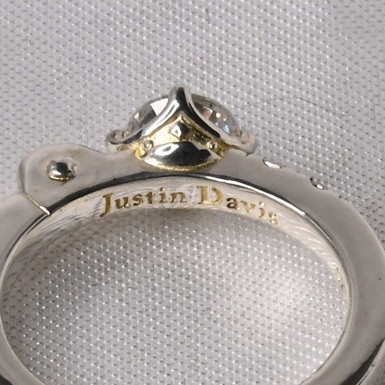 【研磨済】 JUSTIN DAVIS SANCTUARY リング 5号 SRJ757 ジャスティンデイビス 指輪
