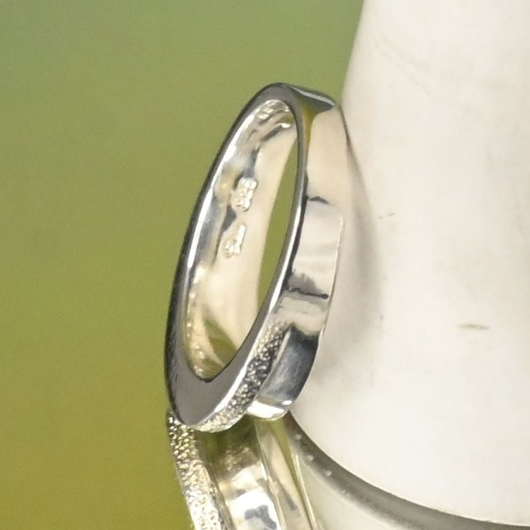 【研磨済】STAR JEWELRY シルバー リング 指輪 4号 シルバー925