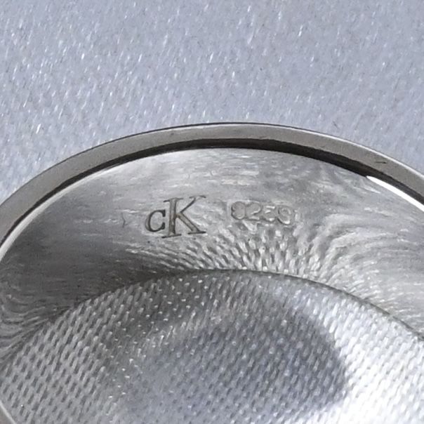 【研磨済】Calvin Klein リング 12号 カルバン・クライン 指輪