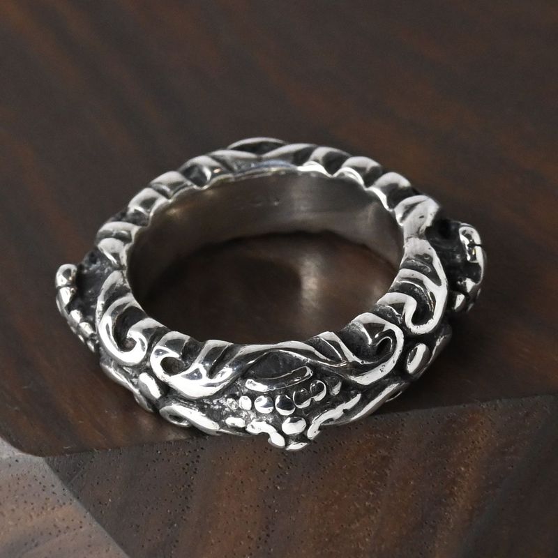 【研磨済】ROYAL ORDER シルバー リング 14号 SILVER925 ロイヤルオーダー 指輪 クラウン