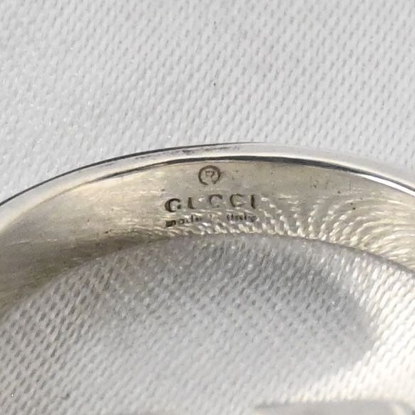 【研磨済】美品 GUCCI シルバー925 リング 6.5号 グッチ