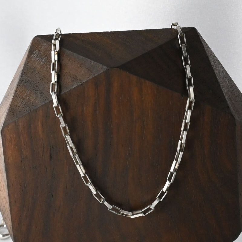 【研磨済】シルバー925 チェーン ネックレス 50cm
