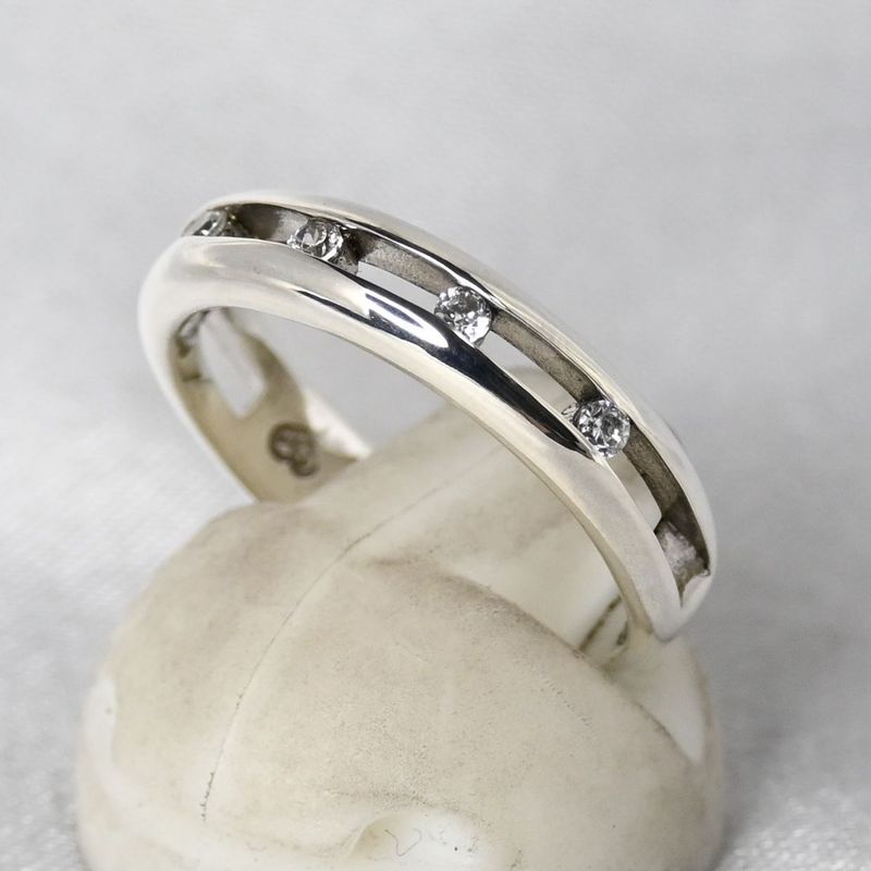 【新品仕上げ】美品 Samantha Tiara 11号 リング 指輪 シルバー925 サマンサティアラ