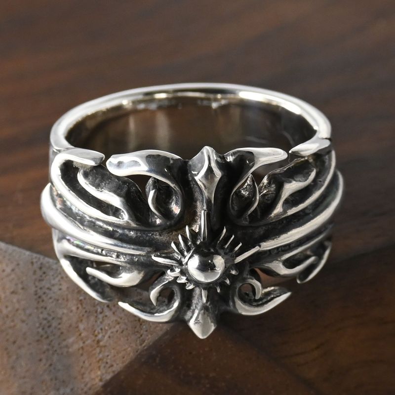 【研磨済】 ARIZONA FREEDOM リング 太陽神 23号 R-49a silver 925