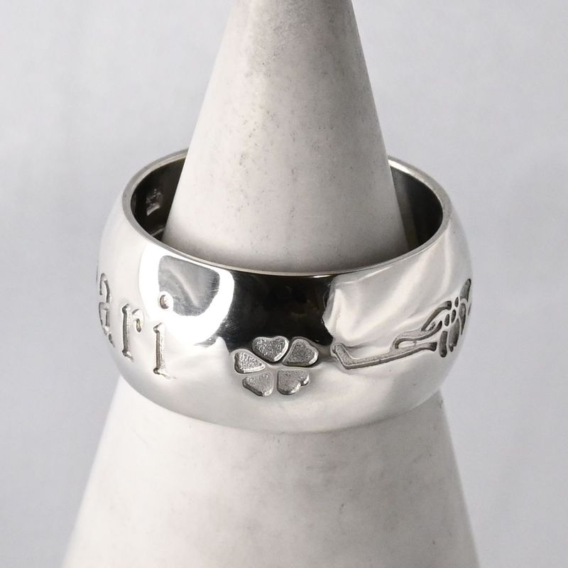 【新品仕上げ】BVLGARI リング Save the Children #53 14号 SV925 ブルガリ