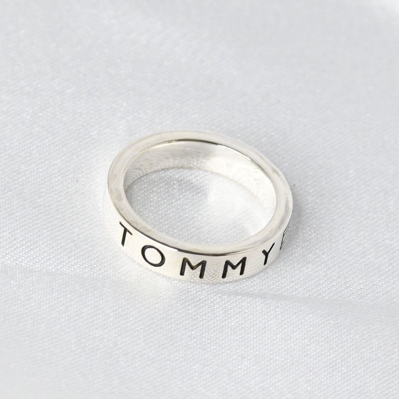 TOMMY HILFIGER トミーヒルフィガー リング 指輪 シルバー925 9号