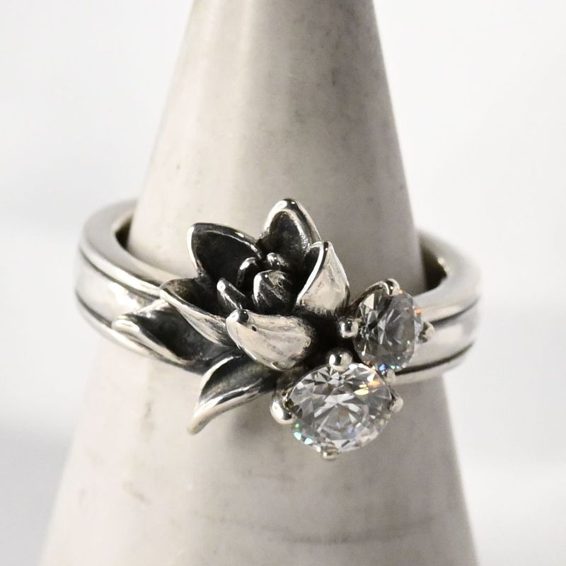 【研磨済】KONRON シュアハピネス リング 9号 KRR0448-Cz 指輪 コンロン