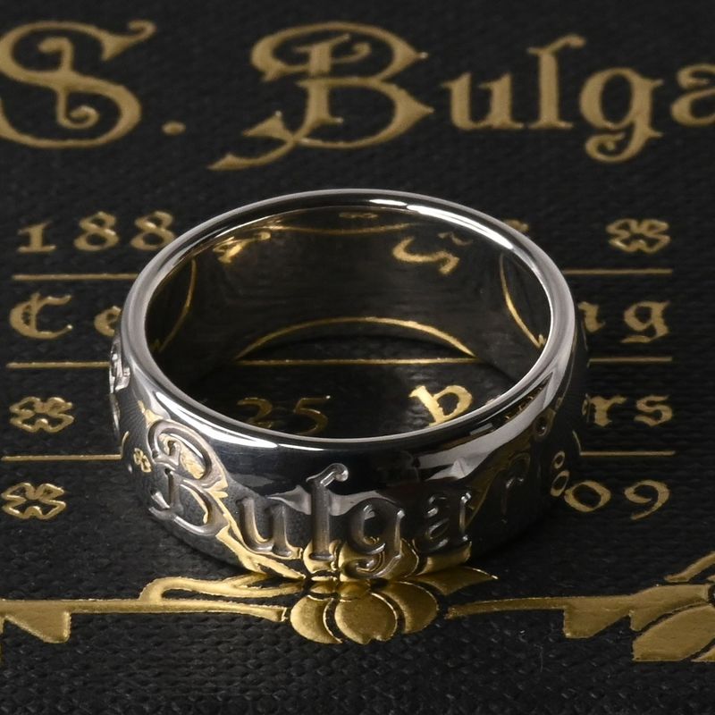 【研磨済】BVLGARI リング Save the Children #57 16号 箱付き SV925 ブルガリ