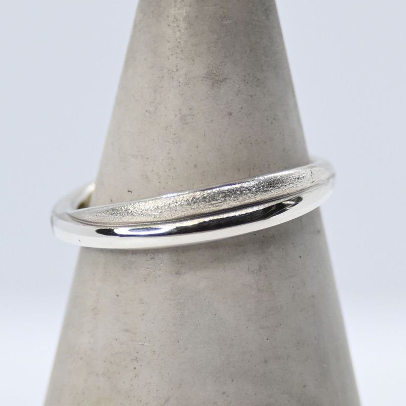 【研磨済】ete シルバー リング 7号 silver 925 エテ