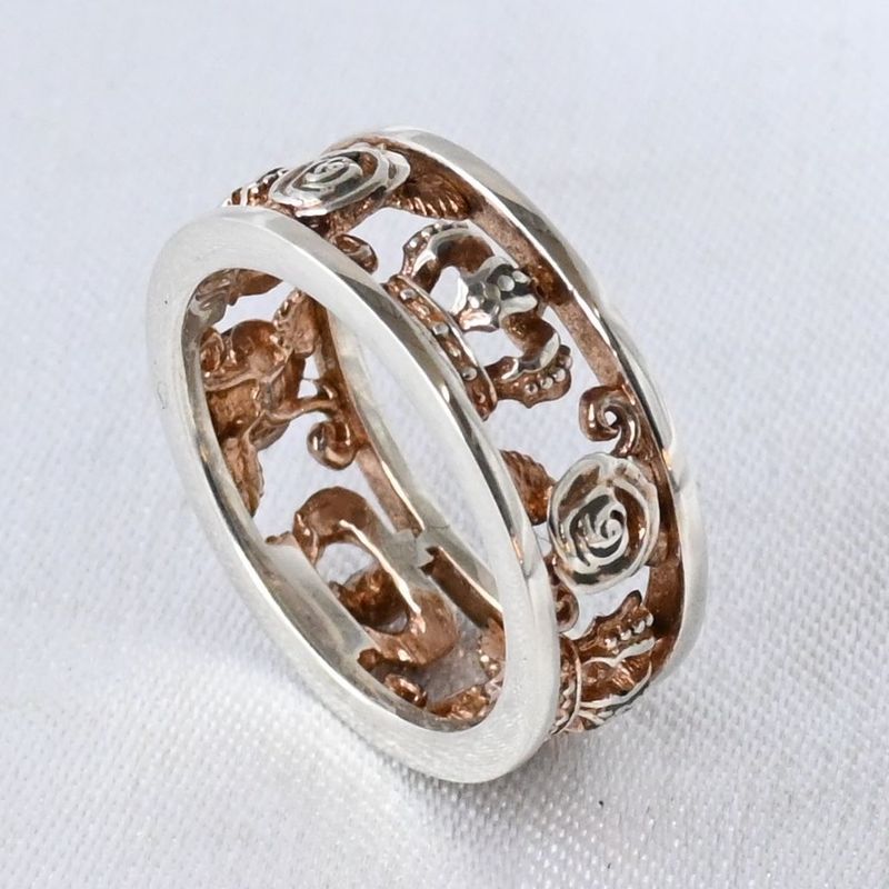 【研磨済】 JUSTIN DAVIS MY LOVE リング KIDS 3号 ジャスティンデイビス SRJ2012 指輪 シルバー925